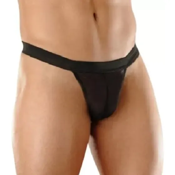 Colaless Hombre Tul Transparencias Tanga Zunga Slip Boxer
