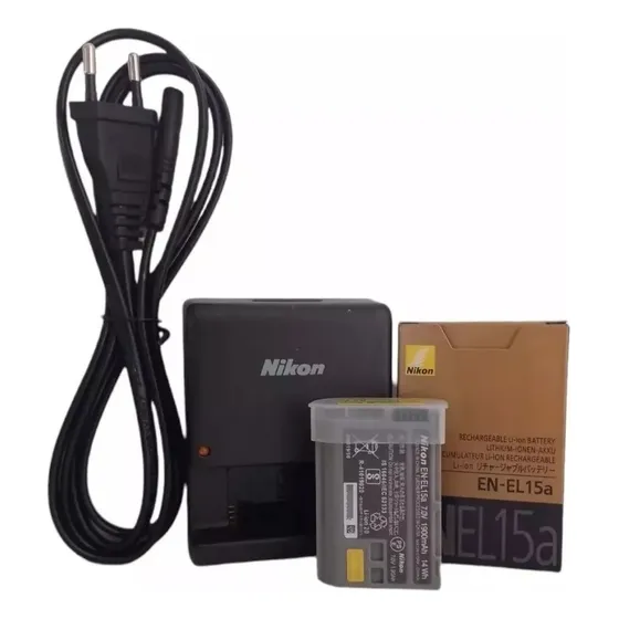 Kit Nikon En-el15a D750,d780,d800,d810,d850,d610+carregador