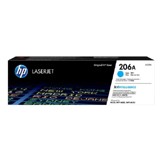 Tóner Hp 206a Color Cian