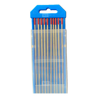 Kit 10 Eletrodo TungstĂȘnio Tig 2,4mm 3/32 Vermelho 2% TĂłrio Kit 10 Eletrodo TungstĂȘnio Tig 2,4mm 3/32 Vermelho 2% TĂłrio