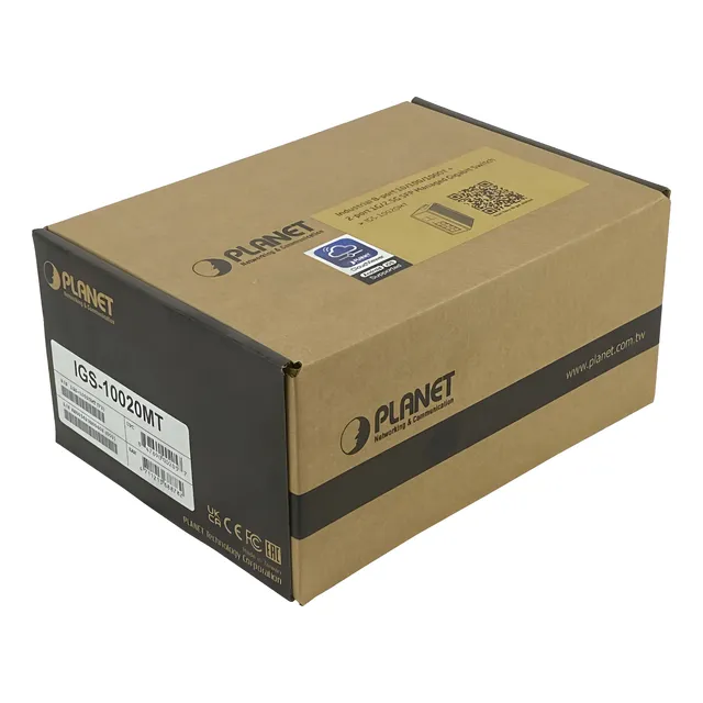Planet 8-1000 2-sfp Switch Industrial Admin Riel-din 12-48vd