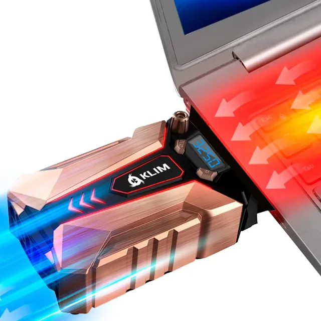 Enfriante De Laptop Klim Aspirador D/aire P/enfrío Inmediato