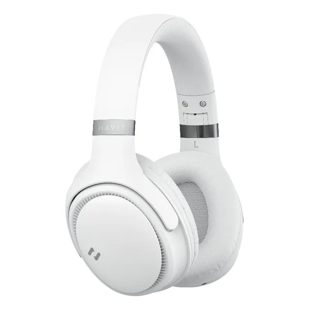 Auriculares Havit H630bt Bluetooth 5.3 Sup-Ear 3d 55h Color Beige