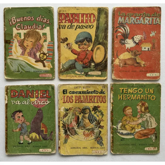 Cuentos Infantiles Coleccion 2,3 Y 4 Edit Abril Elección X 4