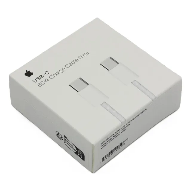 Cable Cargador Original Usb C To Usb C 60w Trenzado Iphone15