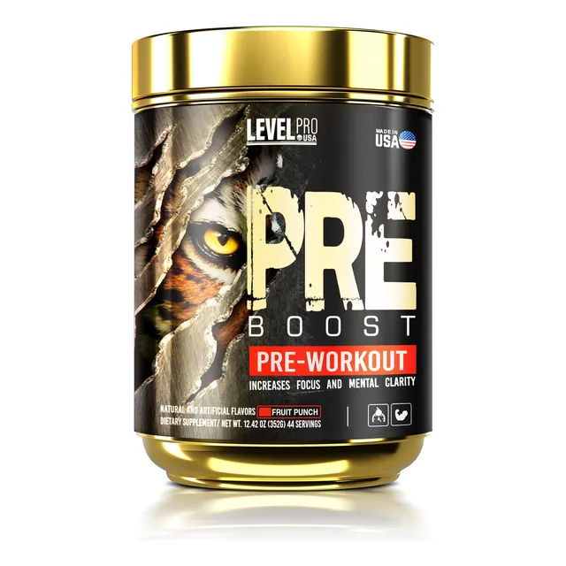 Pre Boost / Pre-workout En Polvo - Level Pro 352gr