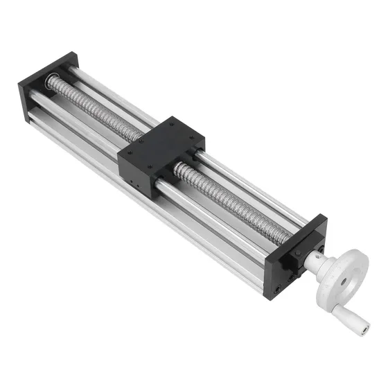Mesa Deslizante Manual Linear Rail Guide Slide 300 Mm Stroke