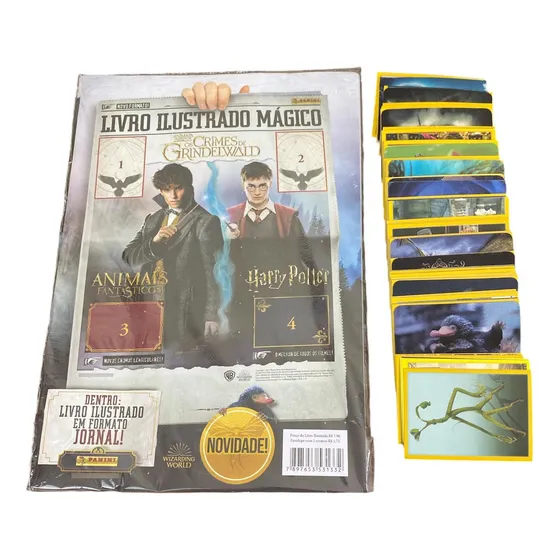 Álbum Harry Potter E Animais Fantásticos Completo Pra Colar