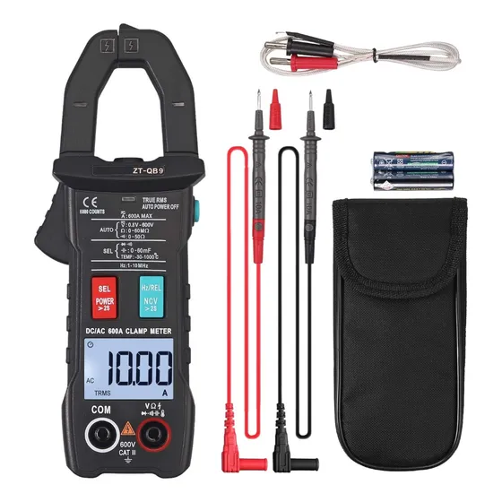 Pinza Amperimetrica Multimetro Profesional Amperaje Dc Ac