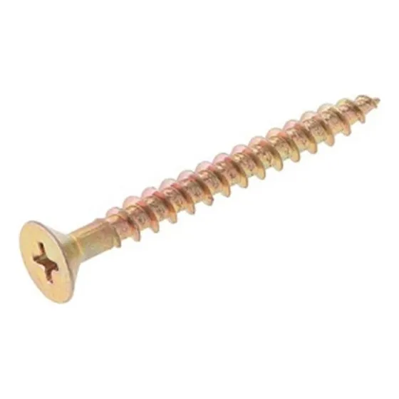 Tornillo Vialro Fix Dorado Madera 3.5 X 12 Mm Jasper
