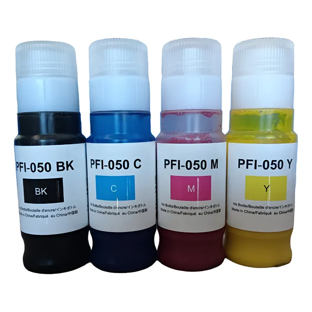 4 Tintas Compatibles Pfi-050 Tc-20