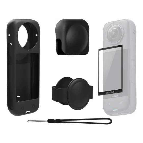 Kit Protector Alternativo Insta360 X4 Incluye Lamina Vidrio