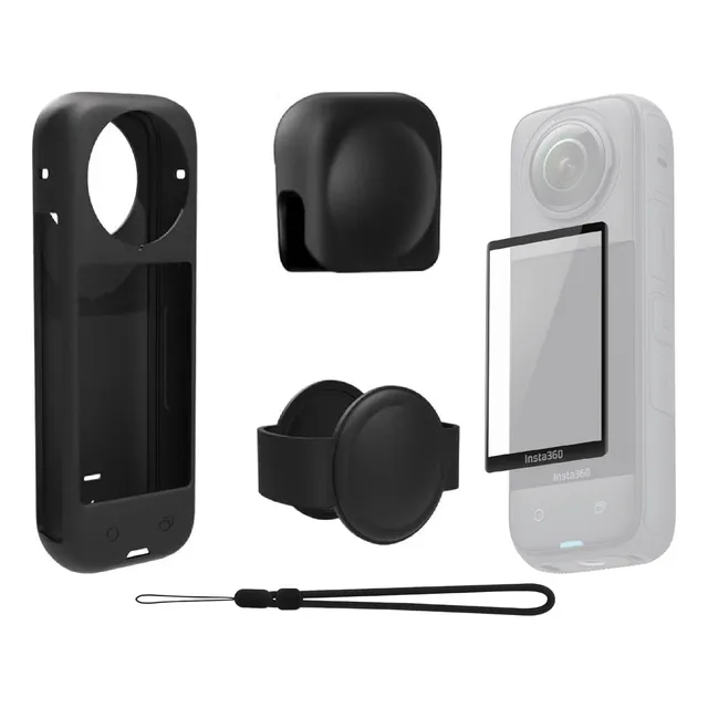 Kit Protector Alternativo Insta360 X4 Incluye Lamina Vidrio