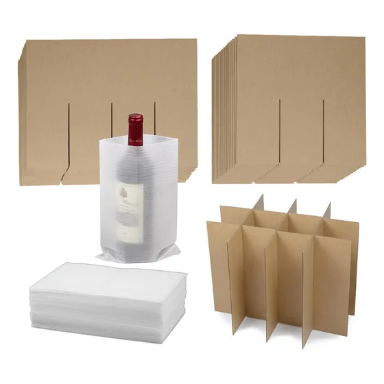 Kit De Separadores De Vidrio Hesesoh 6 Para Cajas De Mudanza
