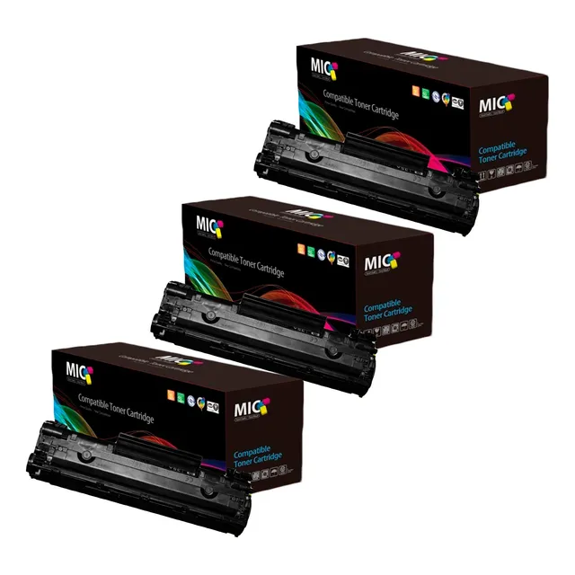 3 Toner Mic 285a 85a 35a 36a   P1102 1102w M1212 