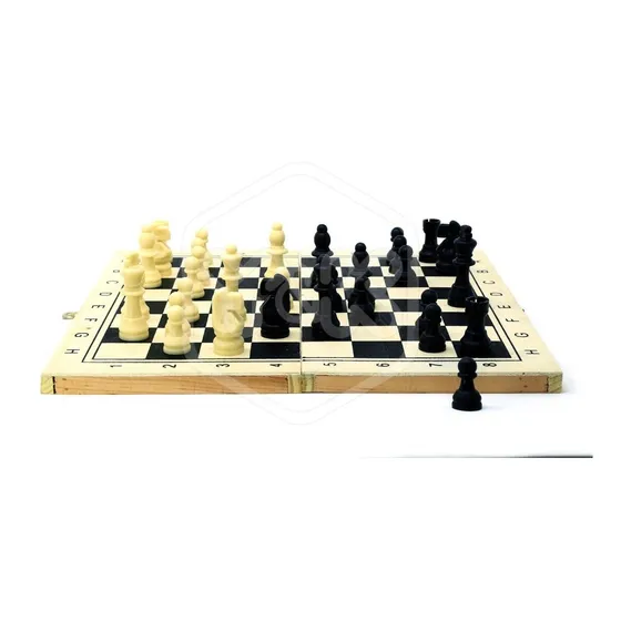 Ajedrez Madera Con Letras Y Numeros Marcados