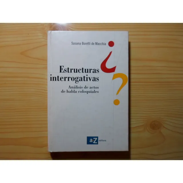 Estructuras Interrogativas - Susana Boretti De Macchia