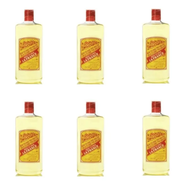 La Franco Andre Latour Agua Colonia Pack X 6 Unidades 480 Ml
