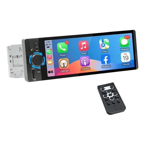 Multimidia Universal Aikon Core Red 1din 9' 2ram 64gb Qled Cor