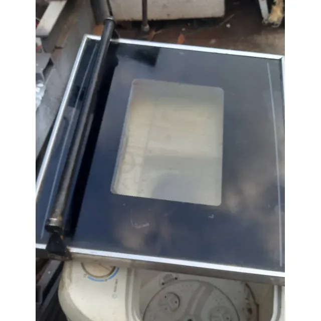 Puerta Frontal De Horno Sueco Con Vidrios Exterior E Interio