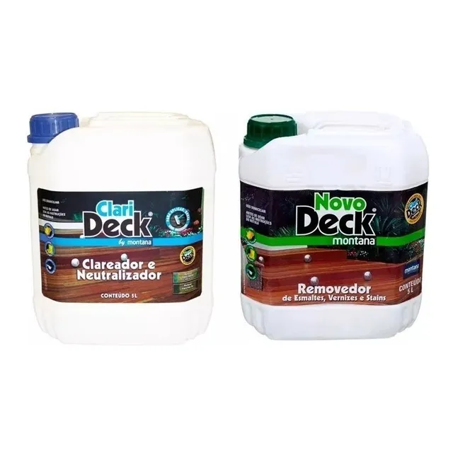 Kit Clareador Clarideck + Novodeck Removedor Montana