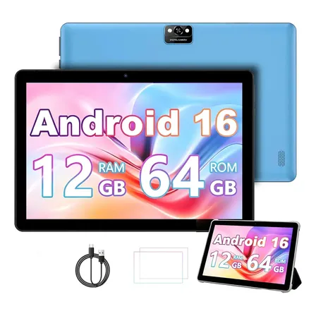 Tablet Pritom Tab10 Pro 10,1 Android 16 Wifi 6 Azul