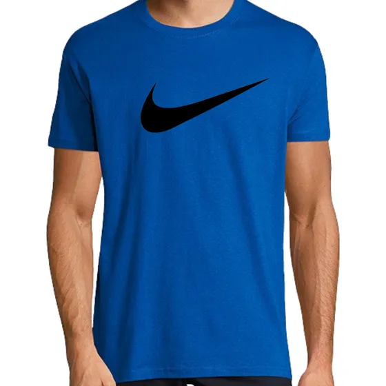 Franela Deportiva Cuello Redondo Para Caballero Algodon Nike