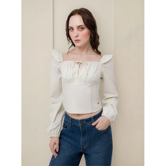 Blusas Popelina Zivkova Mujer