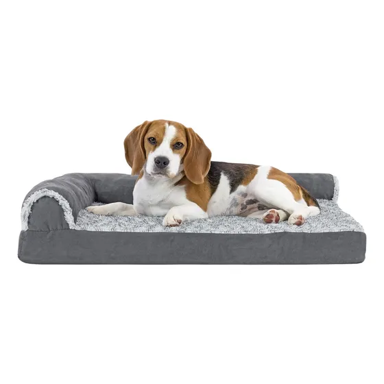 Cama Ortopédica Sofá Antiestrés Premium M Para Perros Gatos