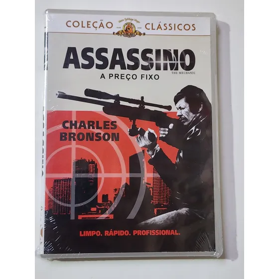 Dvd Assassino A Preço Fixo Original Lacrado Charles Bronson