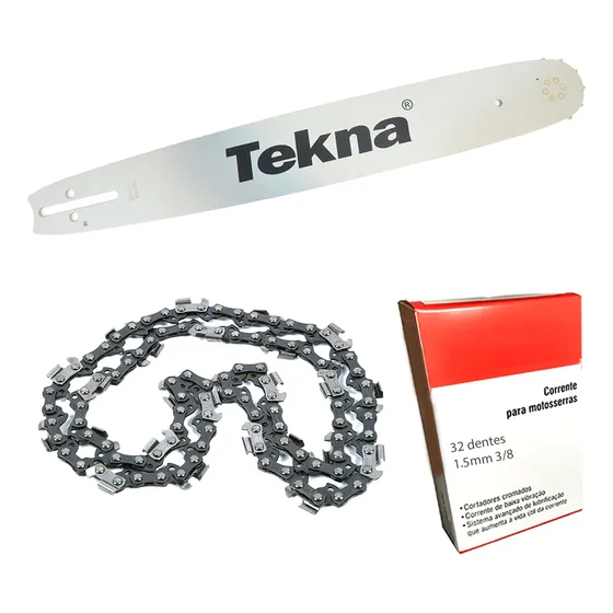  Saibro Sabre Motosserra 45cm Tekna Cs53/58 + Corrente 32d