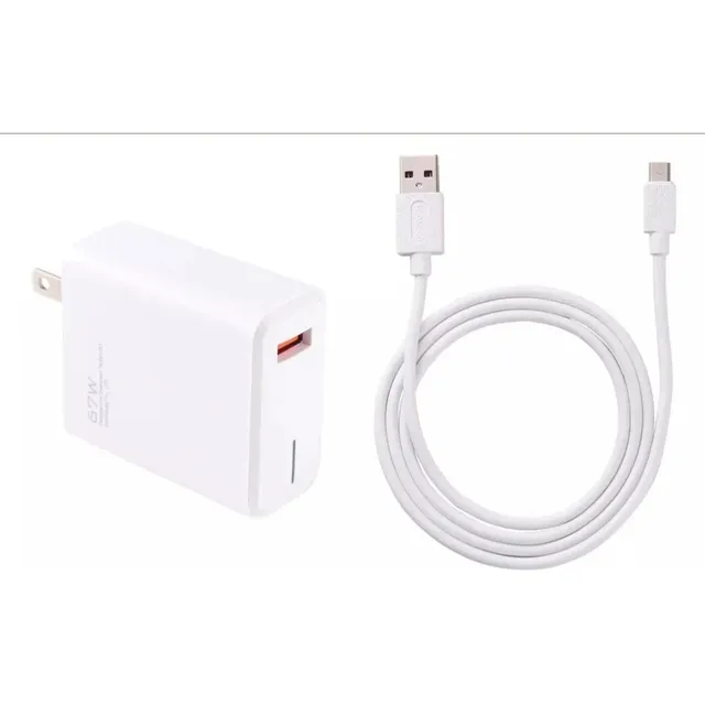 Cargador Completo 67w Carga Ultra Rápida Usb Micro Usb Itech