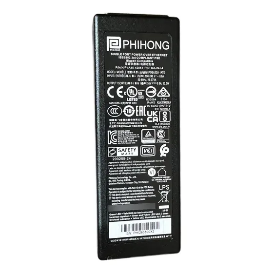 Fonte Injetor Poe Cisco Ma-inj-4 55v-0.6a 33w