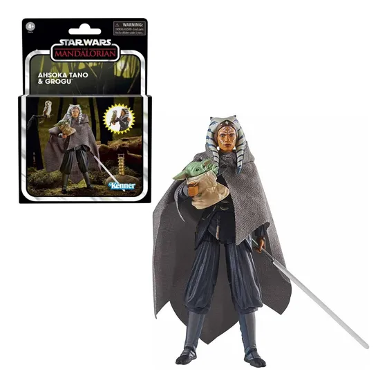 Star Wars Ahsoka Tano Y Grogu Mandalorian Vintage Collection