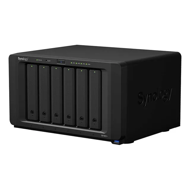 Servidor Nas Synology Diskstation Ds1621+ Con -rojo Wd Plus