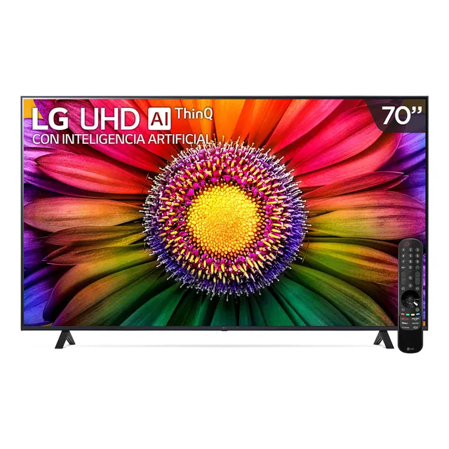 Pantalla LG Uhd Ai Thinq 70 4k Smart Tv 70ur8750psa