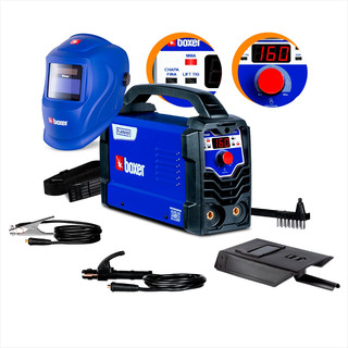 Máquina Solda Flama 161 Bivolt Boxer + Máscara Optiarc70 Máquina Solda Flama 161 Bivolt Boxer + Máscara Optiarc70