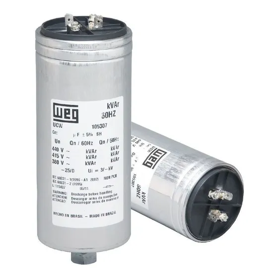 Unidade Capacitiva Monofásica 2,5kvar 220v Ucw - Weg (i)