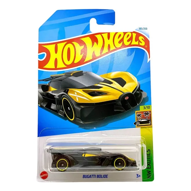 Hot Wheels Bugatti Bolide Amarillo 2024 Exotics