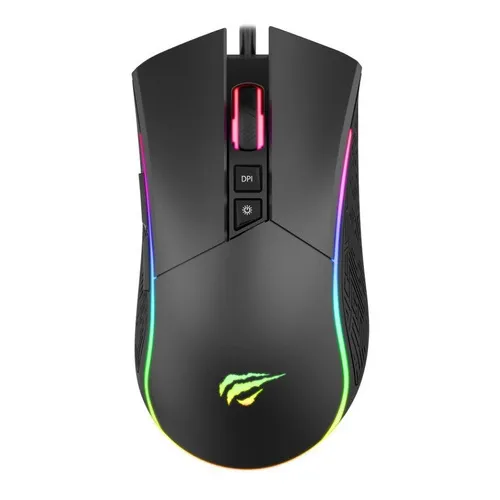 Mouse Gamer HAVIT MS1001S 4,800 DPI RGB NEGRO