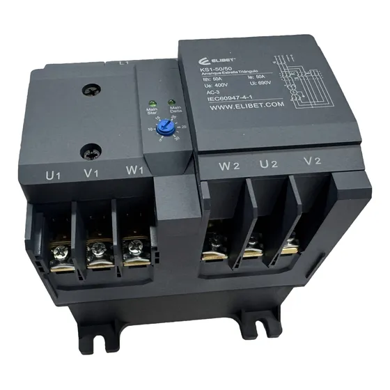 Contactor Elibet Ks1.50/50 30hp 50a 380vca Entrella Triáng