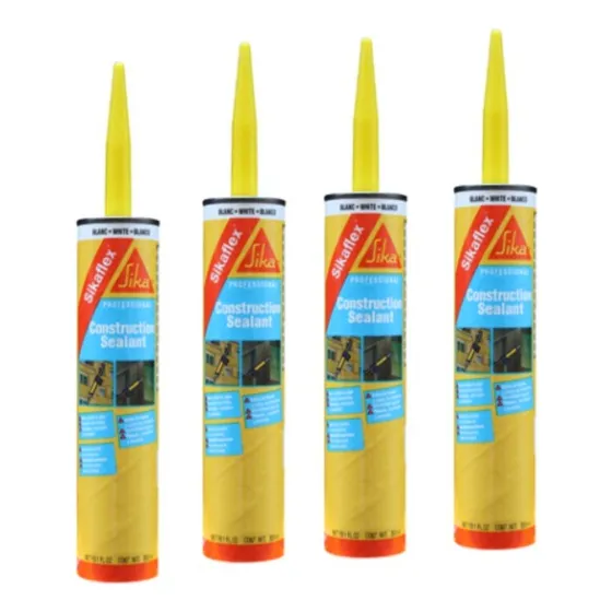 Sikaflex Sellador De Construcción Cartucho 300ml - 4 Pack