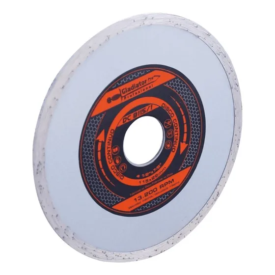 Disco Diamantado Continuo 4 1/2 Gladiator Dc8115/1