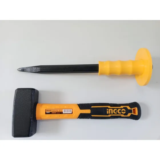 Mandarria Mango Tubular 1000 G + Cincel Punta C/protector