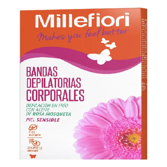 Millefiori Banda Corporal Depilatoria 12unid