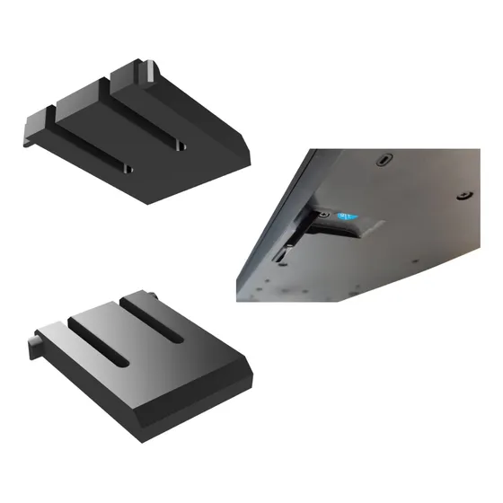Par De Apoios Pezinho Reposição Teclado Logitech K235 Mk235