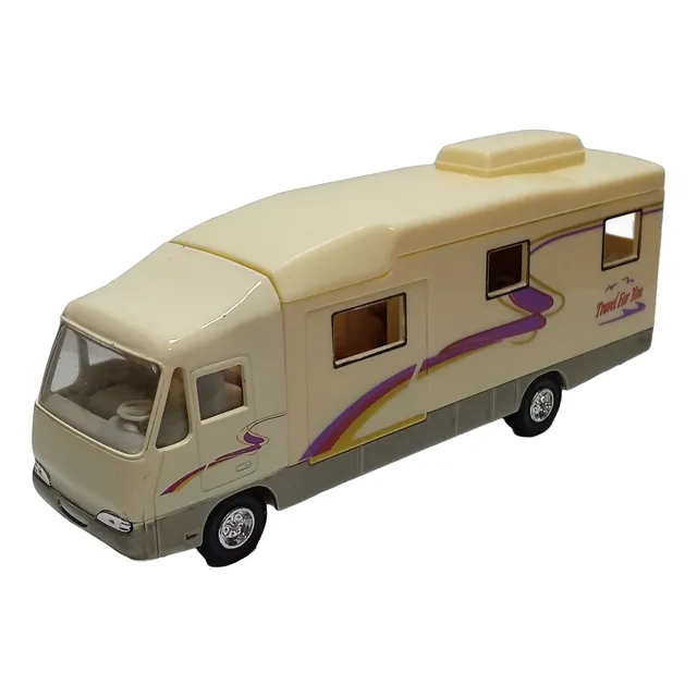 Motorhome Jungle Toys Con Accesorios Escala 1:32