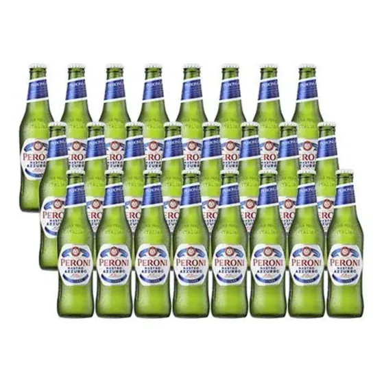 Caja Cerveza Peroni Nastro Azzurro Botella 330cc - 24 Uds