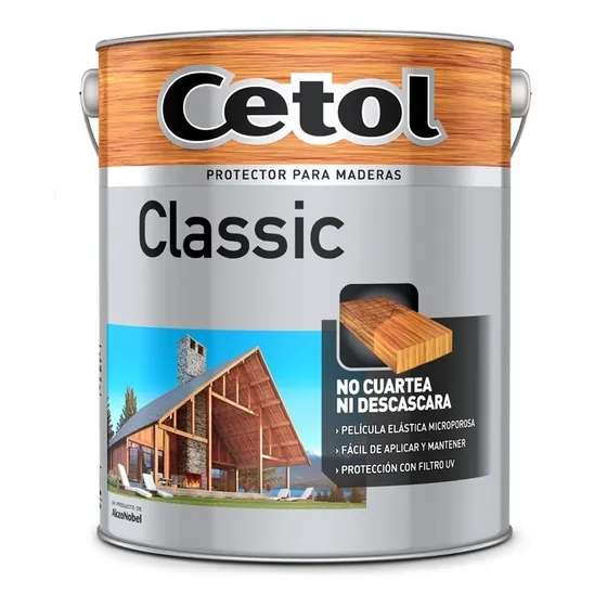 Cetol Exterior Brillante 1lt Protector Madera Impregnante