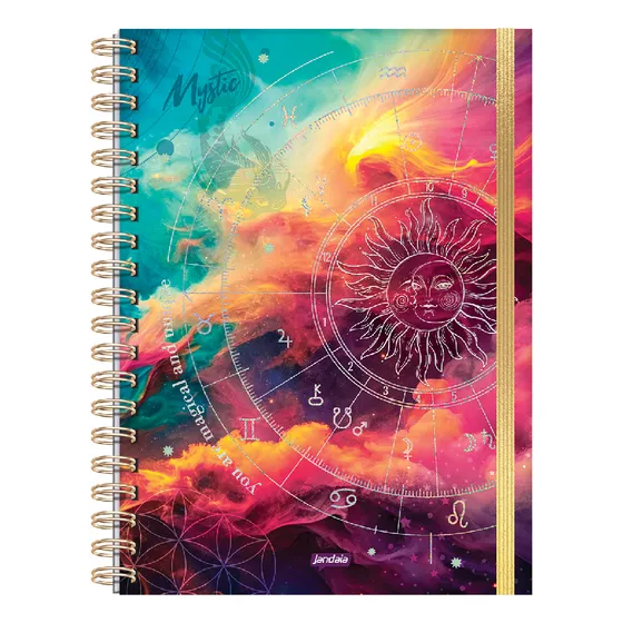 Caderno Univ. Neo 1 Matéria 80fl Mystic Jandaia - 1un